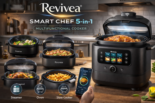 Revivea® Smart Chef 5-in-1 Multifunctional Cooker